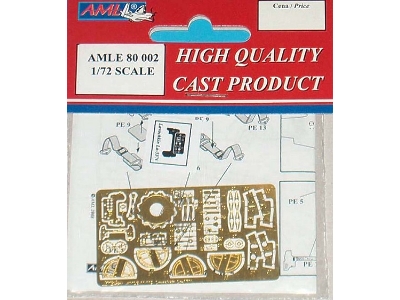 Lavochkin La-5 Fn - Wheel Bay Cover, Instrument Panel And Seatbelts (For Kopro, Revell And Zvezda Kits) - zdjęcie 1