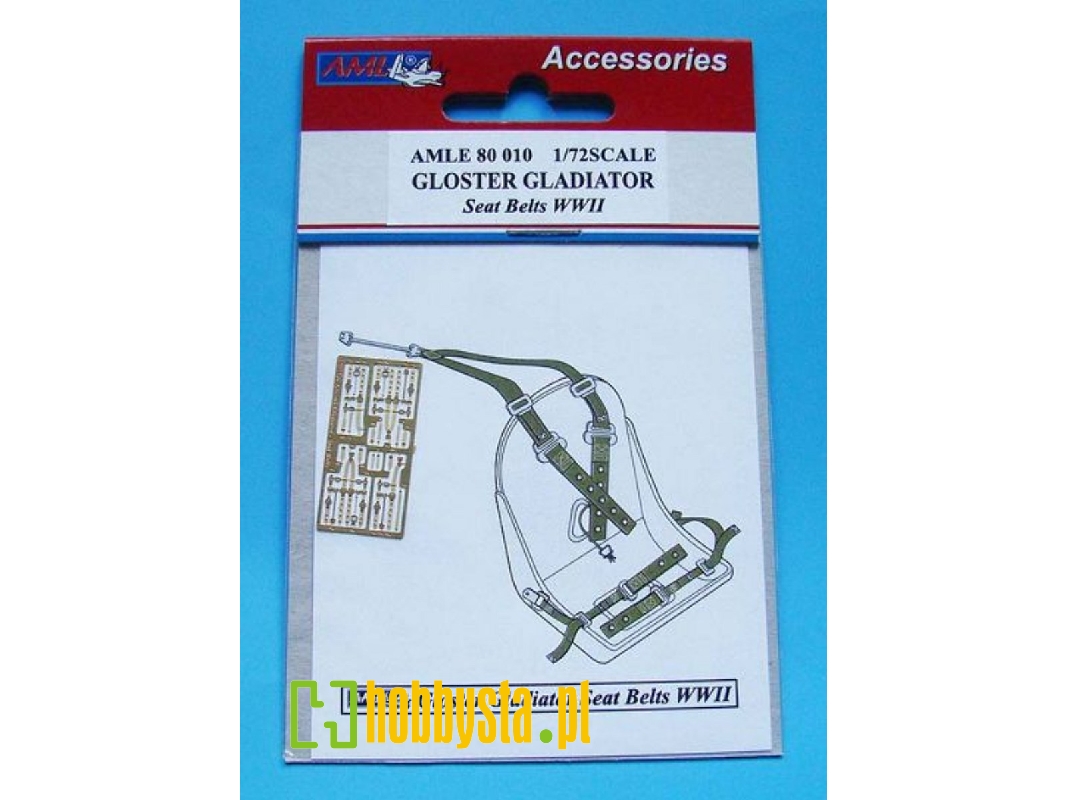 Gloster Gladiator Seatbelts - zdjęcie 1 Gloster Gladiator Seatbelts - zdjęcie 1