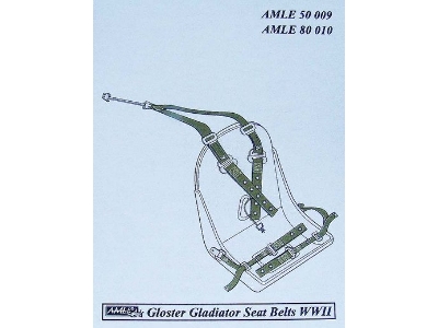 Gloster Gladiator Seatbelts - zdjęcie 2