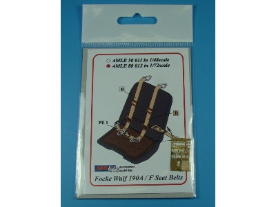 Fock-wulf Fw-190 A/F Seatbelts - zdjęcie 1