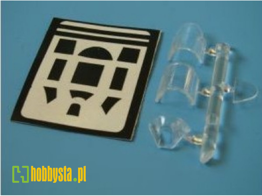 Lavochkin La-5 F/Fn - Canopy And Paint Mask (Designed To Be Used With Aml Kits) - zdjęcie 1