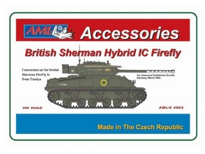 British Sherman Firefly Ic Hybrid With 3 Inch Rockets 60 Lb - Conversion Set For Tamiya British Sherman Ic Firefly - zdjęcie 1