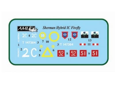 British Sherman Firefly Ic Hybrid With 3 Inch Rockets 60 Lb - Conversion Set For Tamiya British Sherman Ic Firefly - zdjęcie 4