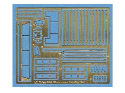 British Sherman Firefly Ic Hybrid With 3 Inch Rockets 60 Lb - Conversion Set For Tamiya British Sherman Ic Firefly - zdjęcie 7