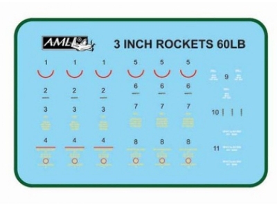 3 Inch Rockets 60lb - Conversion Set - zdjęcie 4