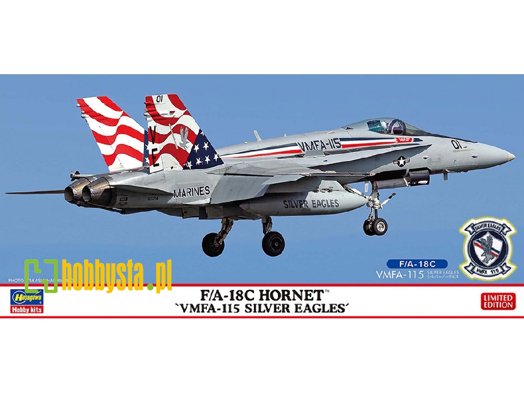 Mcdonnell Douglas F/A-18 C Hornet - 'vmfa-115 Silver Eagles' - zdjęcie 1 Mcdonnell Douglas F/A-18 C Hornet - 'vmfa-115 Silver Eagles' - zdjęcie 1