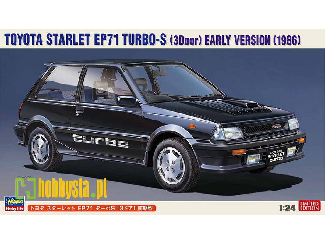 Toyota Starlet Ep71 Turbo-s (3 Door) Early Version (1986) - zdjęcie 1 Toyota Starlet Ep71 Turbo-s (3 Door) Early Version (1986) - zdjęcie 1