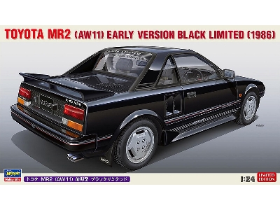 Toyota Mr2 (Aw11) Early Version Black Limited Edition (1986) - zdjęcie 1