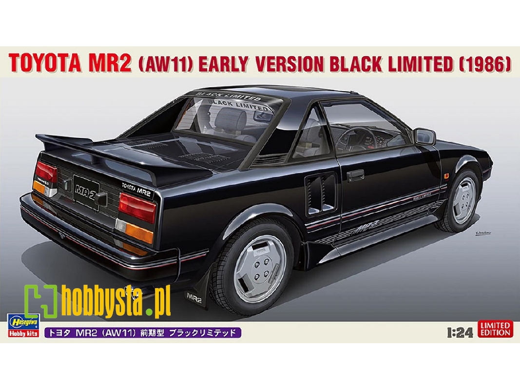 Toyota Mr2 (Aw11) Early Version Black Limited Edition (1986) - zdjęcie 1 Toyota Mr2 (Aw11) Early Version Black Limited Edition (1986) - zdjęcie 1