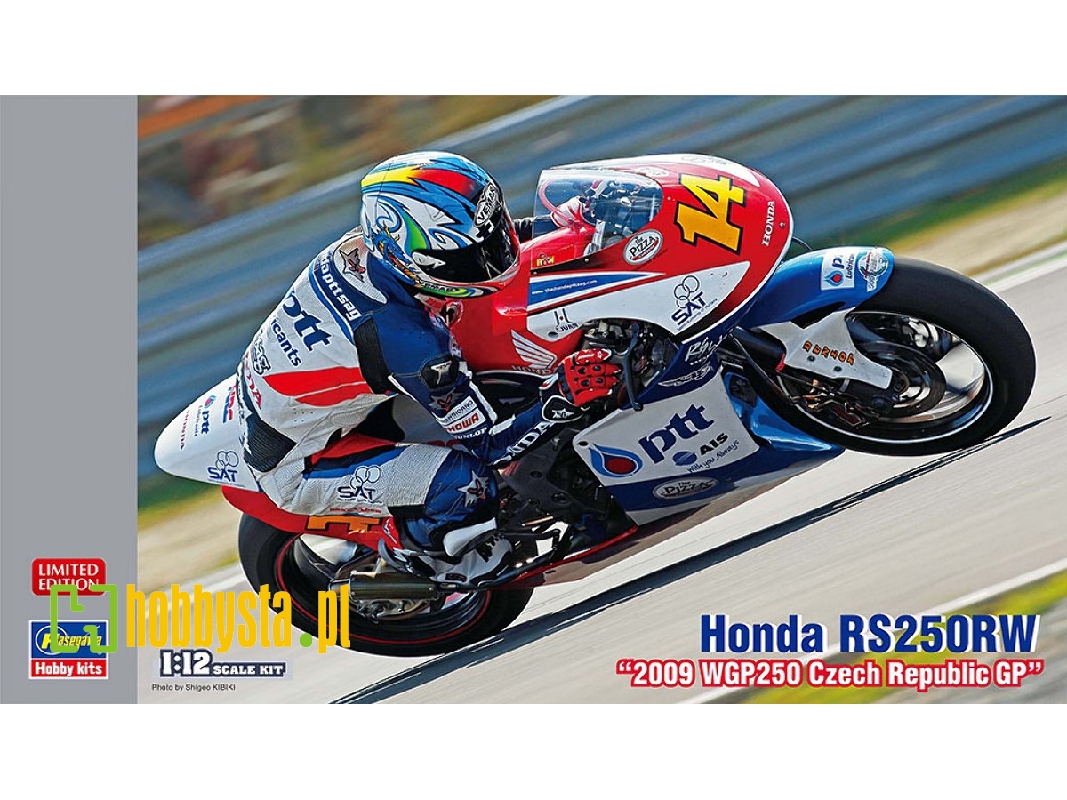 Honda Rs250rw (2009 Wgp250 Czech Republic Gp) - zdjęcie 1 Honda Rs250rw (2009 Wgp250 Czech Republic Gp) - zdjęcie 1