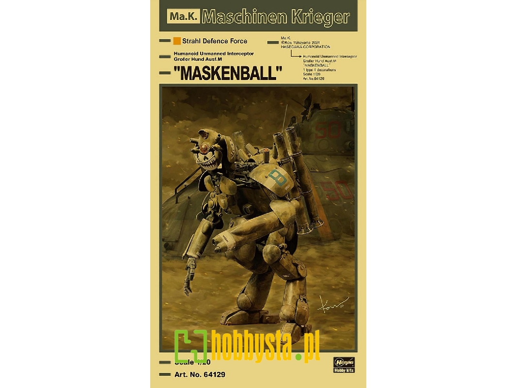 Machinen Krieger Groser Hund Ausf. M "maskenball" - zdjęcie 1 Machinen Krieger Groser Hund Ausf. M "maskenball" - zdjęcie 1