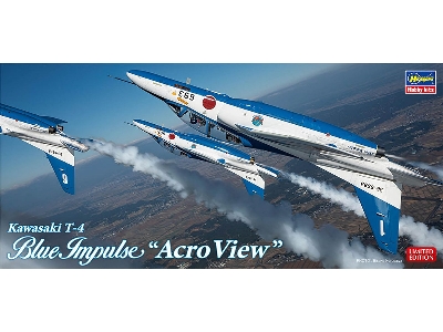 Kawasaki T-4 - Blue Impulse "acro View" - zdjęcie 1