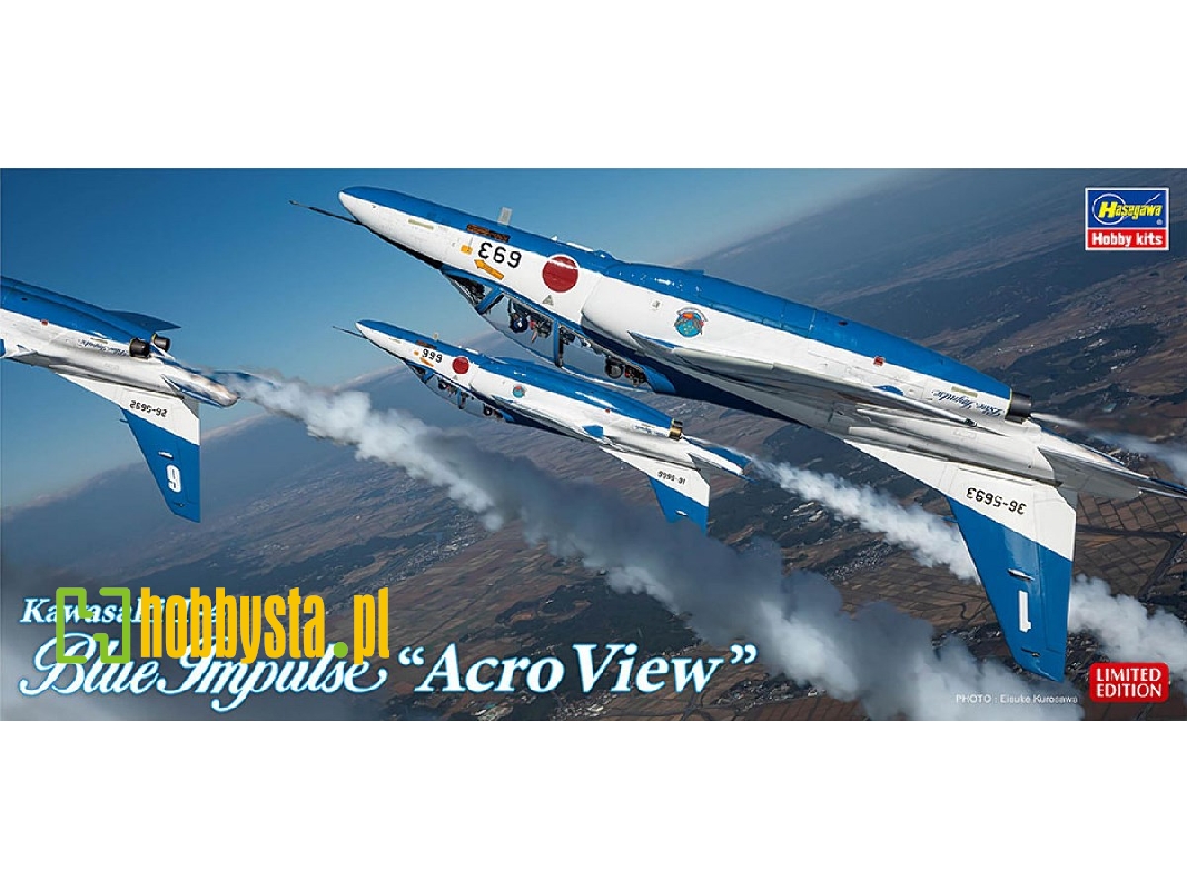 Kawasaki T-4 - Blue Impulse "acro View" - zdjęcie 1