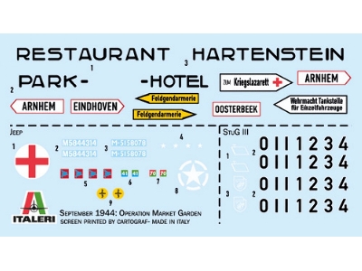 Hartenstein Hotel 1944 Market/Garden - 1941 - Zestaw bitewny - zdjęcie 3