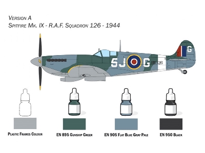 Spitfire Mk. IX - zestaw startowy - zdjęcie 4