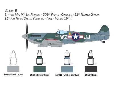 Spitfire Mk. IX - zestaw startowy - zdjęcie 5