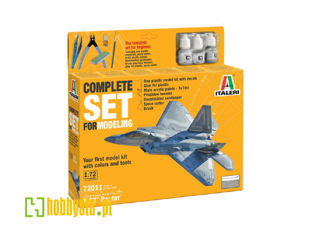 F-22 Raptor - zestaw startowy - zdjęcie 1 F-22 Raptor - zestaw startowy - zdjęcie 1