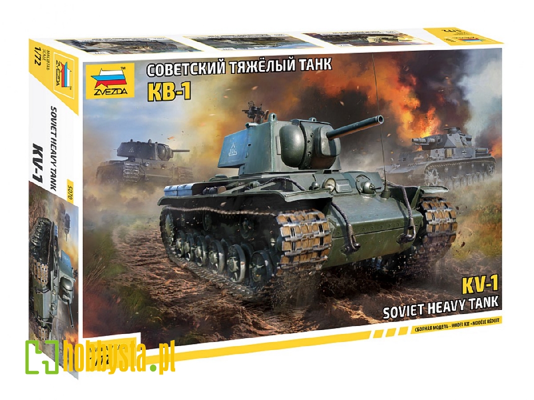 KV-1 - sowiecki czołg ciężki - zdjęcie 1 KV-1 - sowiecki czołg ciężki - zdjęcie 1