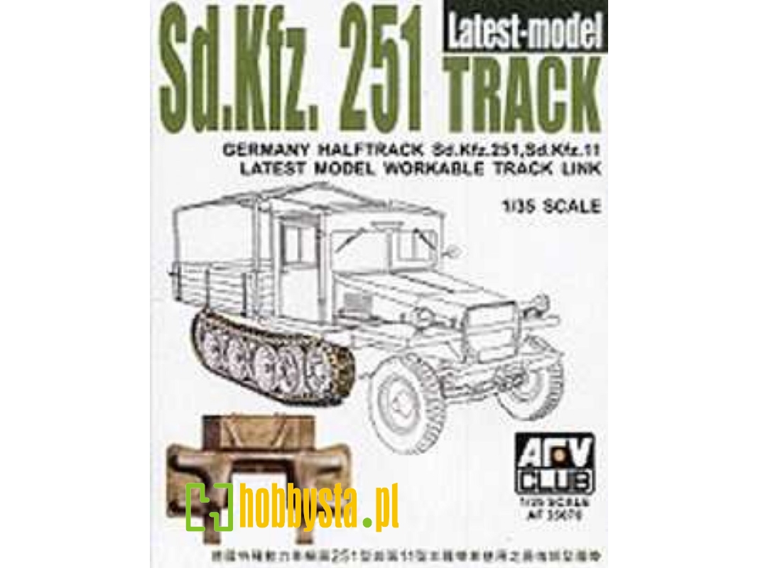 Sdkfz. 251 Track Latest Type - zdjęcie 1 Sdkfz. 251 Track Latest Type - zdjęcie 1