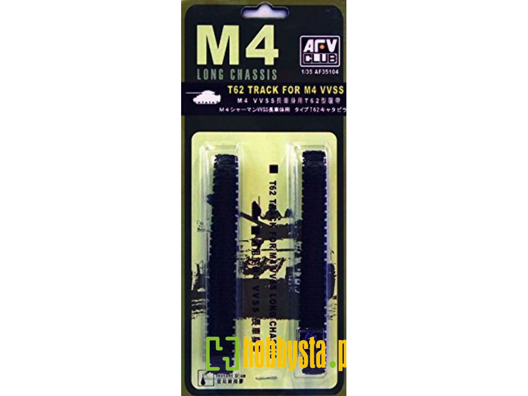 Gąsienice T62 do M4A4 VVSS - zdjęcie 1
