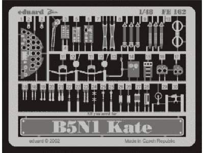  B5N1 Kate 1/48 - Hasegawa - blaszki - zdjęcie 1