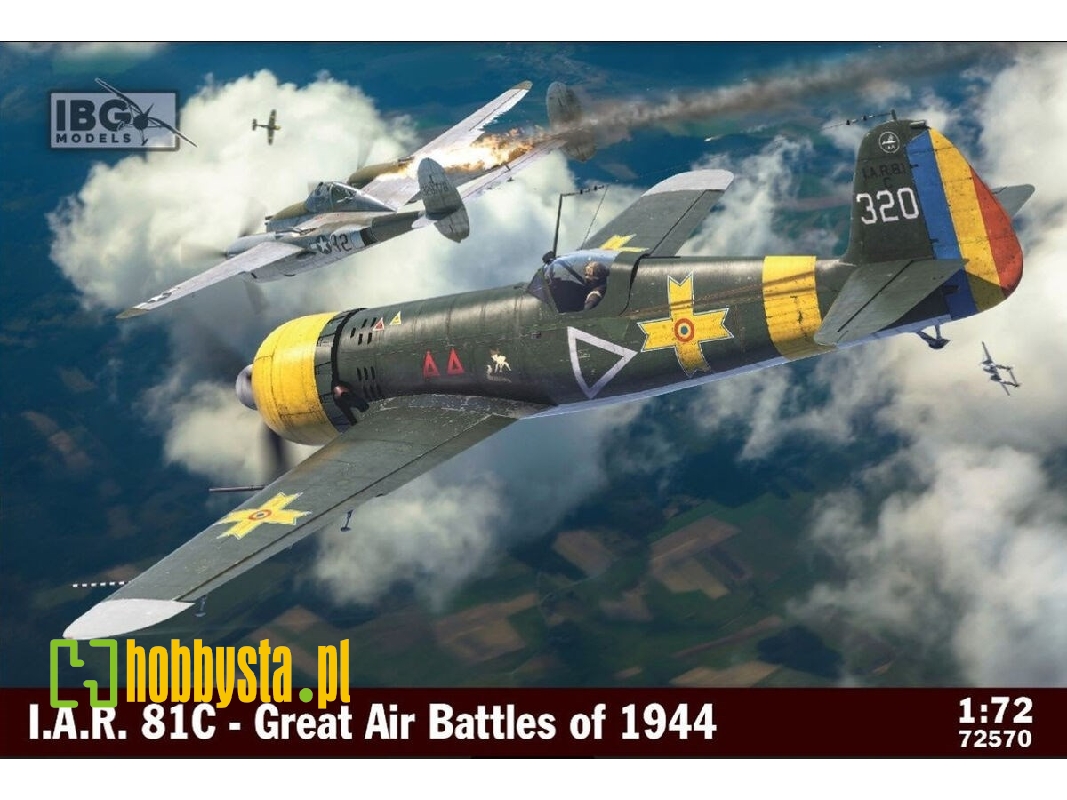 Iar-81 C With Mauser Cannons (Great Air Battles Of 1944) - zdjęcie 1 Iar-81 C With Mauser Cannons (Great Air Battles Of 1944) - zdjęcie 1