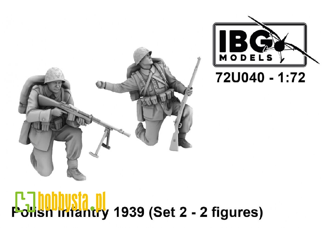 Polish Infantry 1939 (Set 2, 2 Figures) - zdjęcie 1 Polish Infantry 1939 (Set 2, 2 Figures) - zdjęcie 1