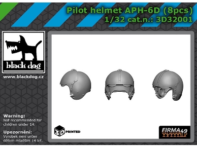 Pilot Helmet Aph-6d (8pcs) - zdjęcie 1