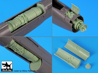 Lightning F-2a/F6 Engines And Radar (For Airfix) - zdjęcie 2