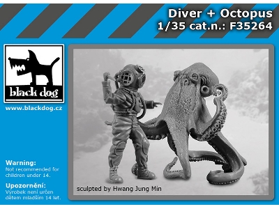 Diver And Octopus - zdjęcie 1