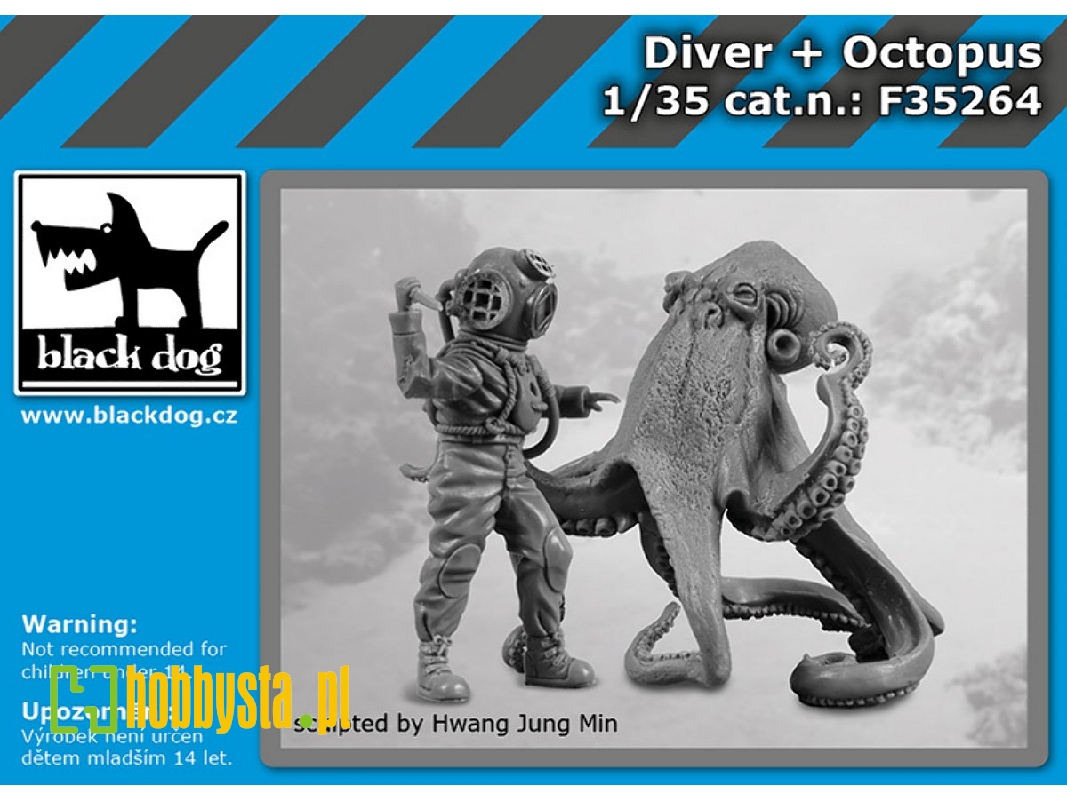 Diver And Octopus - zdjęcie 1 Diver And Octopus - zdjęcie 1
