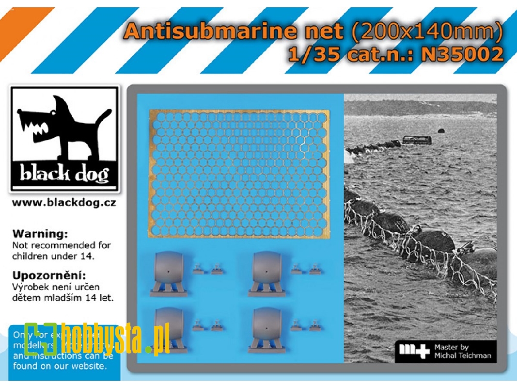 Antisubmarine Net (200x140mm) - zdjęcie 1 Antisubmarine Net (200x140mm) - zdjęcie 1