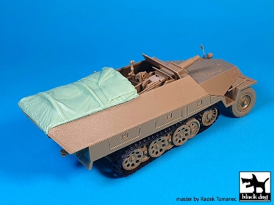 Sd.Kfz 251/9 Ausf D Canvas (For Tamiya) - zdjęcie 3