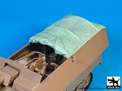 Sd.Kfz 251/9 Ausf D Canvas (For Tamiya) - zdjęcie 6