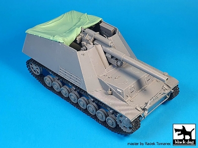 Sd.Kfz 165 Hummel Early/Late Canvas (For Tamiya) - zdjęcie 2