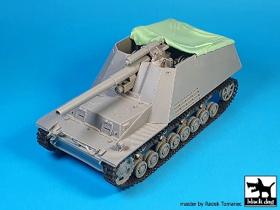 Sd.Kfz 165 Hummel Early/Late Canvas (For Tamiya) - zdjęcie 4