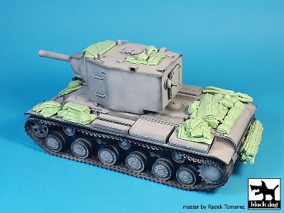 Kv-2 Russian Heavy Tank Accessories Set (For Tamiya) - zdjęcie 2