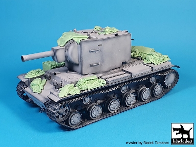 Kv-2 Russian Heavy Tank Accessories Set (For Tamiya) - zdjęcie 3