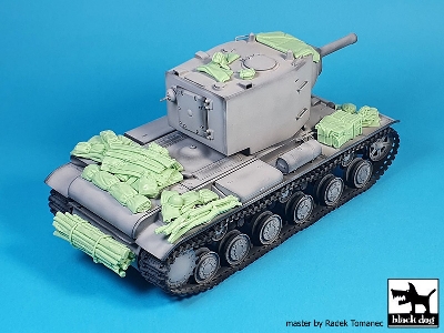Kv-2 Russian Heavy Tank Accessories Set (For Tamiya) - zdjęcie 4