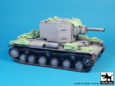 Kv-2 Russian Heavy Tank Accessories Set (For Tamiya) - zdjęcie 5