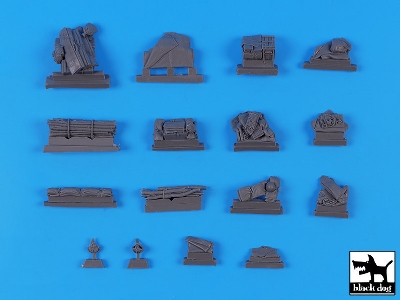 Kv-2 Russian Heavy Tank Accessories Set (For Tamiya) - zdjęcie 7