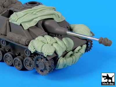 Stug Iii Ausf G Front Protection And Canvas (For Takom) - zdjęcie 2
