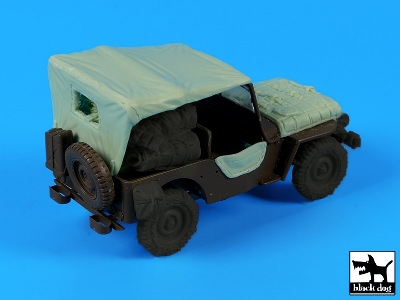 Jeep Engine Insulation And Canvas (For Tamiya) - zdjęcie 3