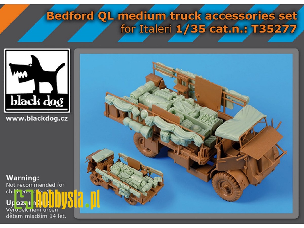 Bedford Ql Medium Truck Accessories Set (For Italeri) - zdjęcie 1 Bedford Ql Medium Truck Accessories Set (For Italeri) - zdjęcie 1