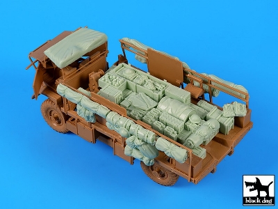 Bedford Ql Medium Truck Accessories Set (For Italeri) - zdjęcie 4