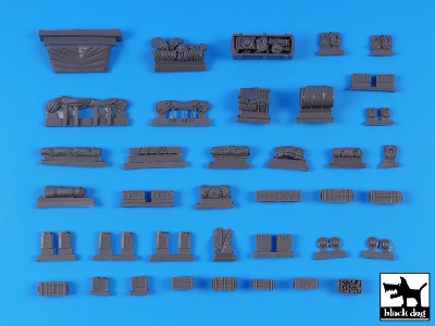 Bedford Ql Medium Truck Accessories Set (For Italeri) - zdjęcie 7
