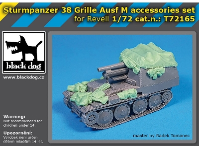 Sturmpanzer 38 Grille Ausf M Accessories Set (For Revell) - zdjęcie 1