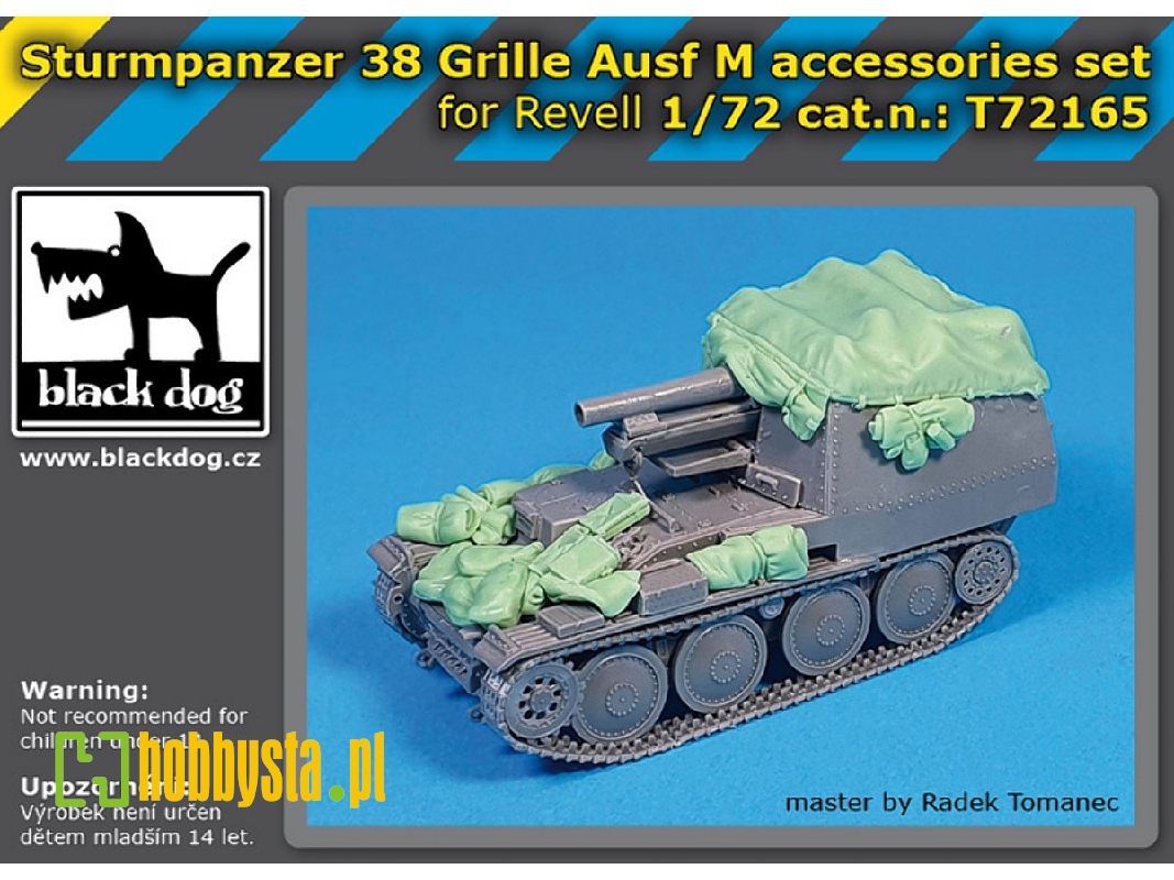 Sturmpanzer 38 Grille Ausf M Accessories Set (For Revell) - zdjęcie 1 Sturmpanzer 38 Grille Ausf M Accessories Set (For Revell) - zdjęcie 1