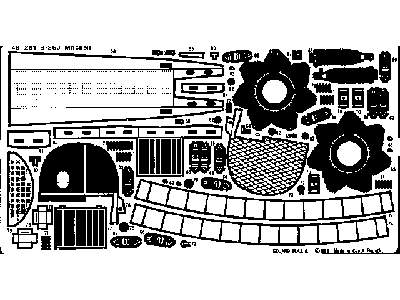  B-25J 1/48 - Monogram - blaszki - zdjęcie 3