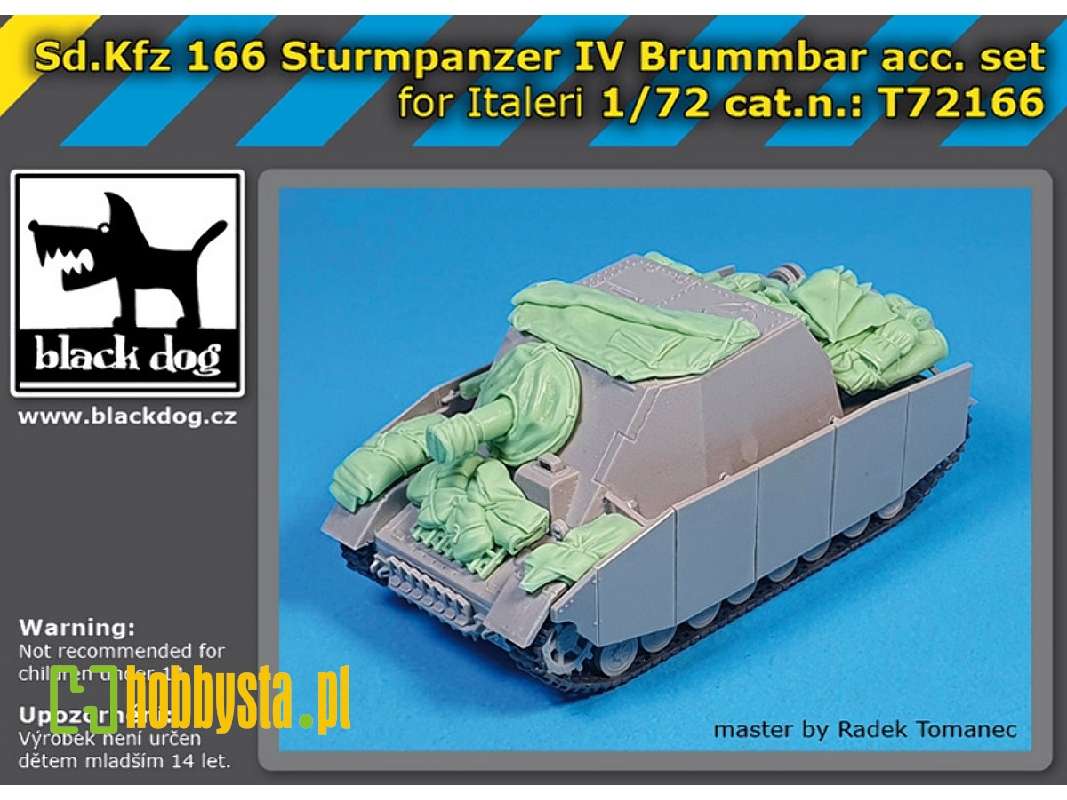 Sd.Kfz 166 Sturmpanzer Iv Brummbar Accessories Set (For Italeri) - zdjęcie 1 Sd.Kfz 166 Sturmpanzer Iv Brummbar Accessories Set (For Italeri) - zdjęcie 1